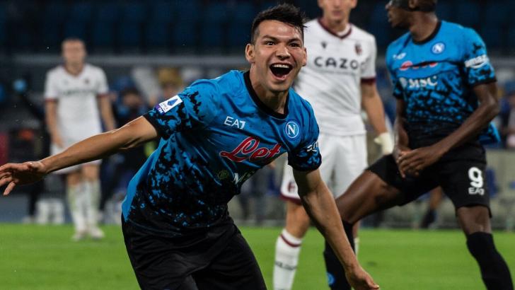 Hirving Lozano of Napoli